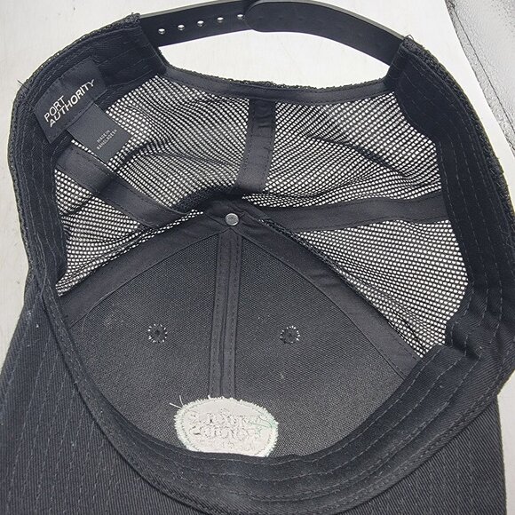 Whole Foods Market Black Green Trucker Hat Work Wear Casual Outdoors Lightweight - Picture 7 of 9